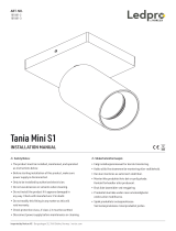 LEDPRO BY NORLUX TANIA MINI S1 LAMPE, HVIT Installation guide