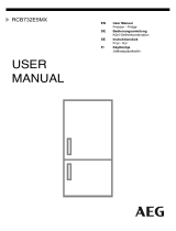 AEG 8000-SERIEN RCB732E5MX KOMBISKAP Owner's manual