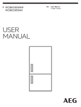 AEG 6000-SERIEN RCB633E6NW KOMBISKAP User manual