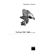 Trumpf TruTool TKF 1500 (1B1) User manual