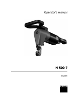 Trumpf N 500-7 User manual