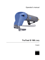 Trumpf TruTool S 160 (1A2) User manual