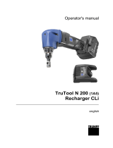 Trumpf TruTool N 200 (1A5) User manual