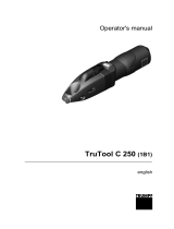 Trumpf TruTool C 250 (1B1) User manual