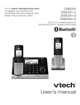 VTech DS6291-3 User manual