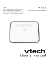 VTech VNT814 User manual