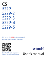 VTech CS5229-5 User manual