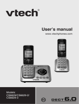 VTech CS6629-3 User manual