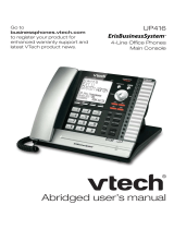 VTech UP416 User manual