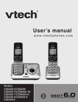 VTech CS6429-2 User manual