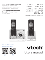 VTech LS6426-3 User manual