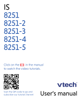 VTech IS8251-4 User manual