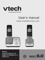 VTech CS6419-17 User manual