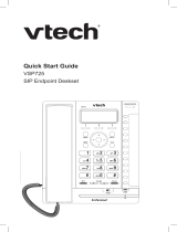 VTech VSP725 Quick start guide