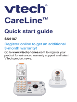 VTech SN6187 Quick start guide