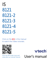 VTech IS8121-5 User manual