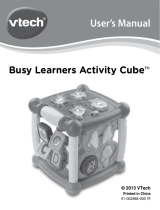 VTech Busy Learners Activity Cube Owner's manual