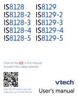 VTech IS8129 User manual