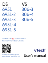 VTech DS6951-3 User manual