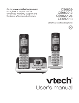 VTech CS6829-26 User manual