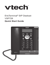 VTech VSP726 User manual