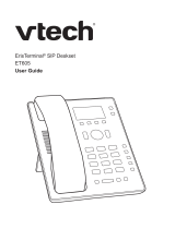 VTech ErisTerminal ET605 User manual