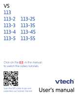 VTech VS113-5 User manual