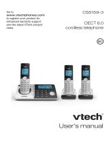 VTech CS5159-3 User manual