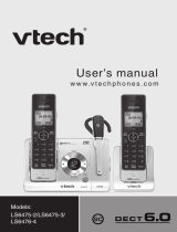 VTech LS6475-3 User manual