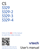 VTech CS5329-3 User manual