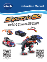 VTech Switch & Go® 3-in-1 Rescue Rex User manual