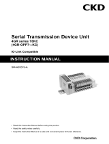 CKD 4GR-T8KC Series (IO-Link) User manual