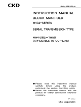 CKDMW4G※2-T8G※ Series (CC-Link)