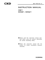 CKD 3QE1・M3QE1・M3QZ1 Series User manual