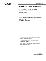 CKD ETV Series User manual