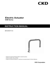 CKD ESM Series User manual