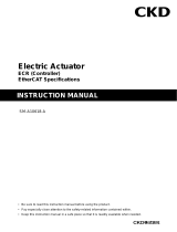 CKD ECR Series EtherCAT User manual