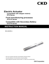 CKD ETS Series(Stepper motor) User manual