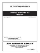 AGI 12'' Custom-Built Auger Owners & Operators Manual