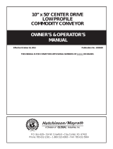 AGI 10'' x 50' Center Drive Low Profile Commodity Conveyor Owners & Operators Manual