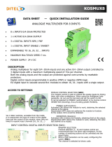 Ditel KOSMUX8 Quick Start