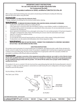 Haworth 7029-9929 Operating instructions