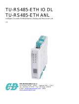 CD Automation TU-RS485-ETH ANL User manual