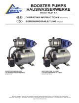Profi-pumpe Booster Pump SS600 Owner's manual