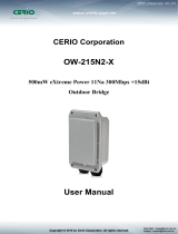 Cerio OW-215N2-X User manual