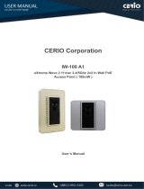 Cerio IW-100 A1 User manual