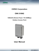 Cerio ow-310n2 User manual