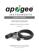 apogee INSTRUMENTS SO-220 Owner's manual