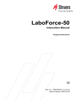 Struers LaboForce-50 User manual