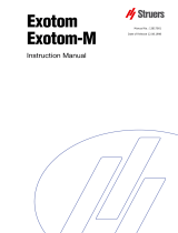 StruersExotom and Exotom-M